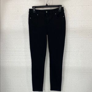 PAIGE Classic Black Skinny Jeans size 26